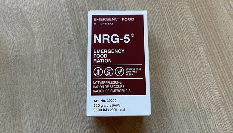 Notverpflegung von NRG5
