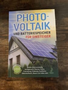 Buch Photovoltaik und Batteriespeicher für Einsteiger